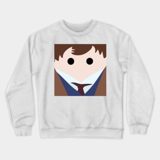 Minimalistic Tenth Doctor Crewneck Sweatshirt